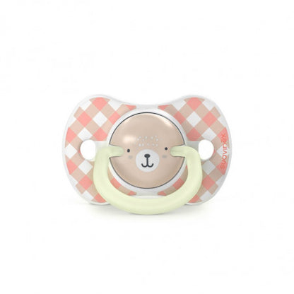 Pack de 2 chupetes 0-6 meses Noche y Día Suavinex