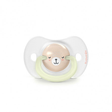 Pack de 2 chupetes 0-6 meses Noche y Día Suavinex