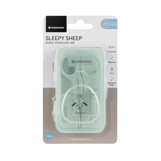 Set de manicura Sleepy Sheep de Kikkaboo