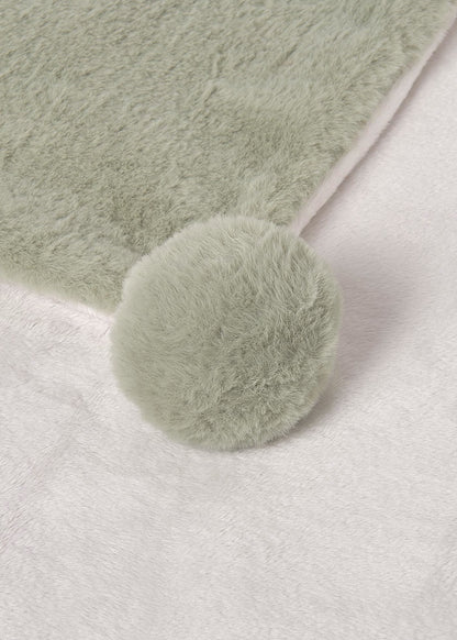 Manta pelo pompones bebé 9955 de Mayoral