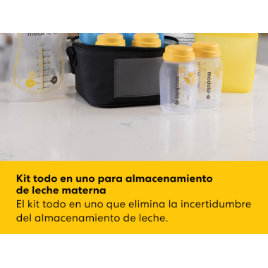 Medela All-in-One Set – Set Todo en Uno de Almacenamiento y Conservación de Leche Materna