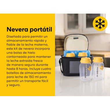 Medela All-in-One Set – Set Todo en Uno de Almacenamiento y Conservación de Leche Materna