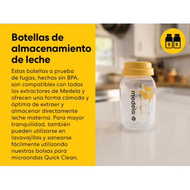 Medela All-in-One Set – Set Todo en Uno de Almacenamiento y Conservación de Leche Materna