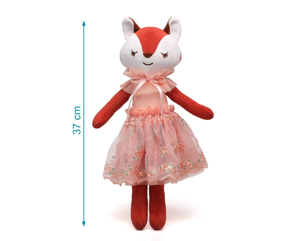 Muñeca de trapo zorro Referencia  de Kiokids