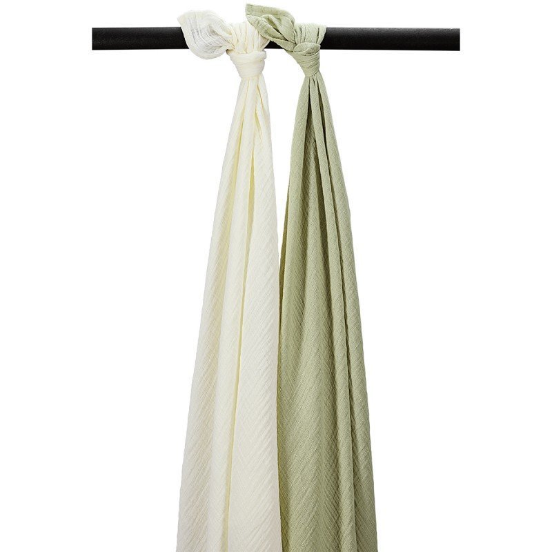 MUSELINA LAVADA GDE PACK DE 2 120x120 CM