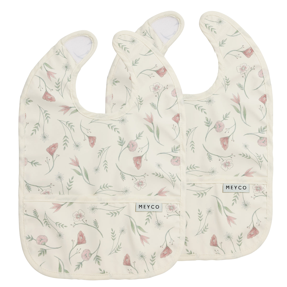 PACK 2 BABEROS CON BOLSILLO MEYCOBABY