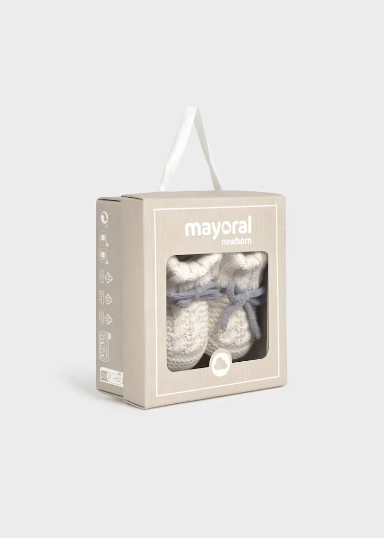 Patucos recién nacido tricot 9167 MAYORAL