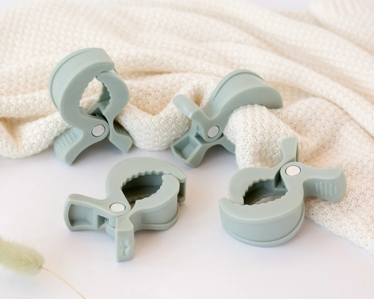 Pinzas para muselinas mint de Kiokids