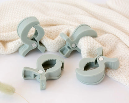 Pinzas para muselinas mint de Kiokids