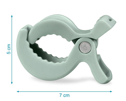Pinzas para muselinas mint de Kiokids