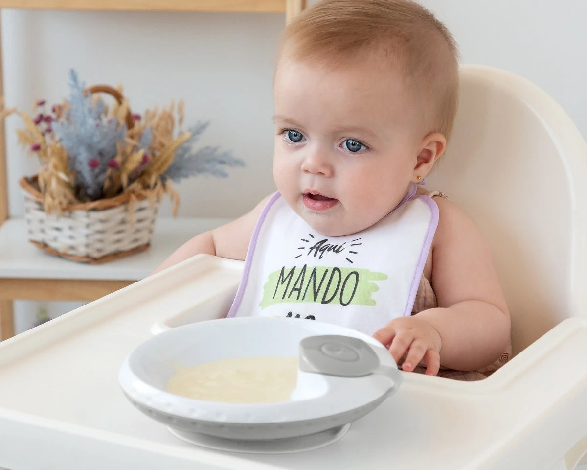 Plato térmico con ventosa antivuelco de Kiokids