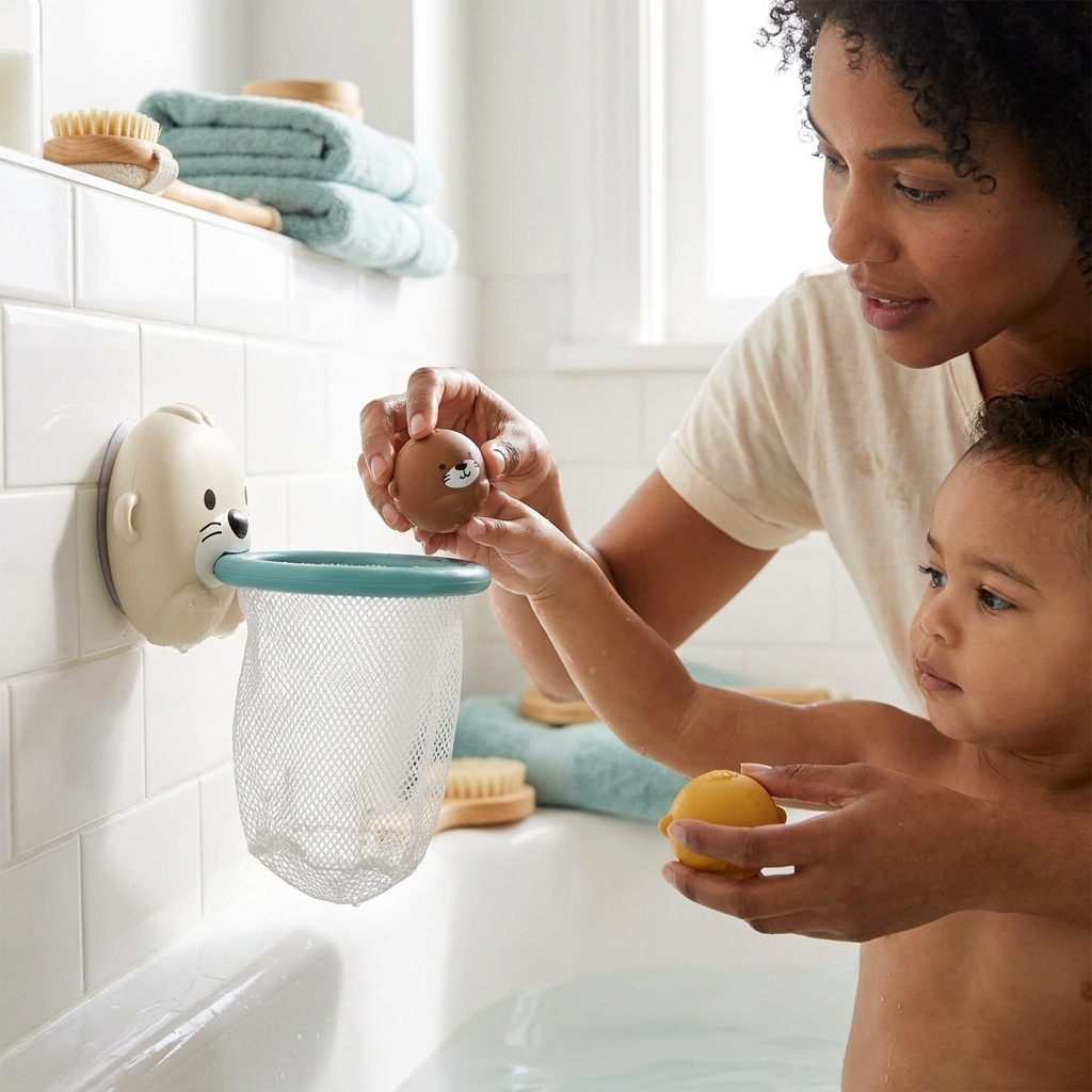 Set de Juego para el Baño de Nutrias – 5 Piezas de Twinly