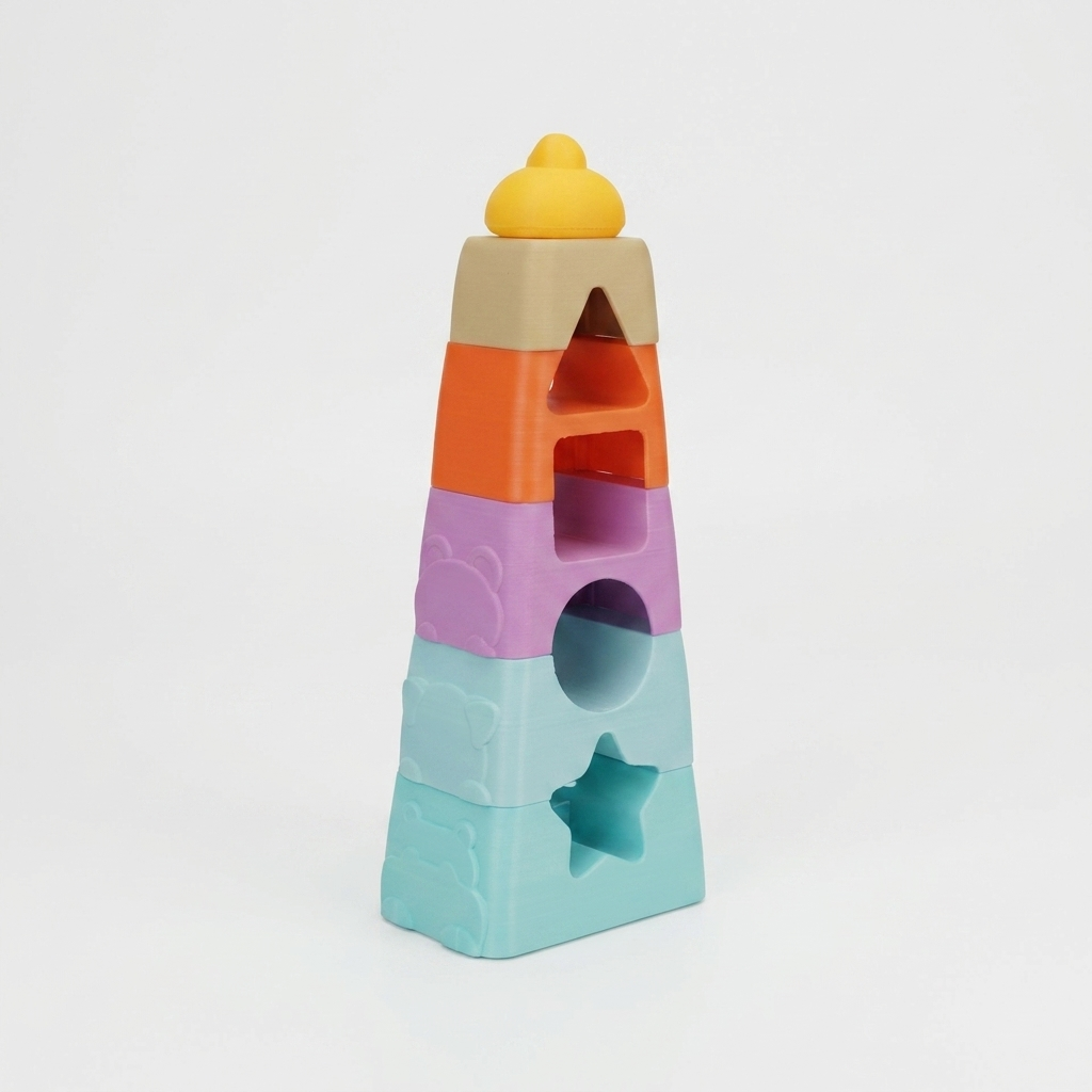 Torre de Aprendizaje Construcción y Encaje de Twinly