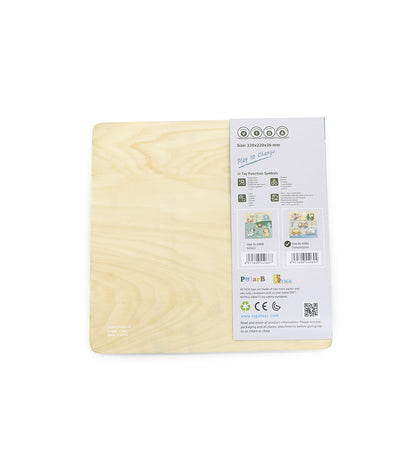 Puzzle de Madera Transportes PolarB