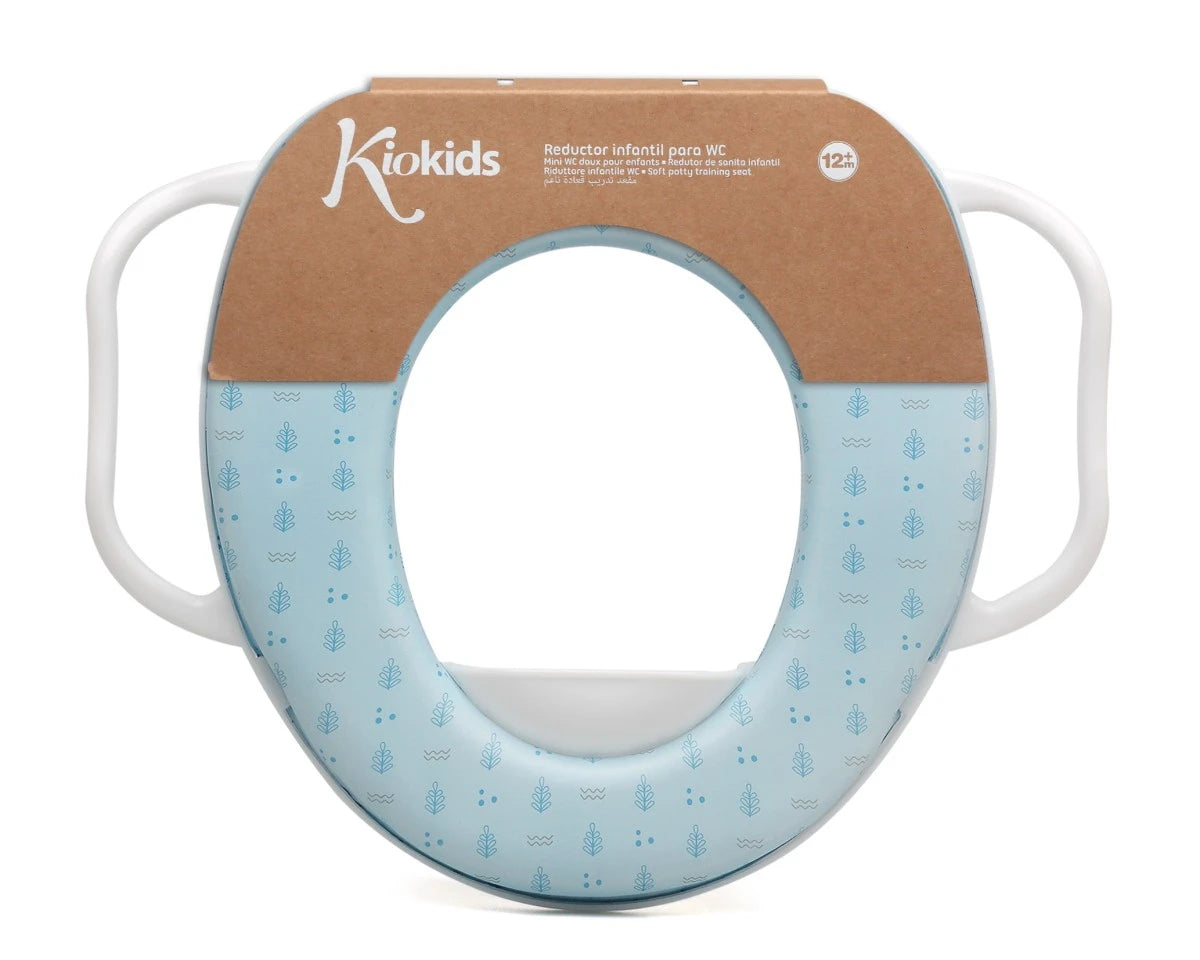 Reductor wc rosa con asas de Kiokids