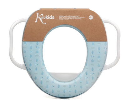 Reductor wc rosa con asas de Kiokids
