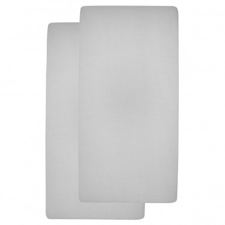 Pack 2 Sábanas bajeras de punto cuna Meyco Baby
