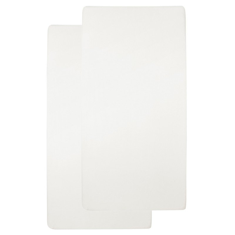 Pack 2 Sábanas bajeras de punto cuna Meyco Baby