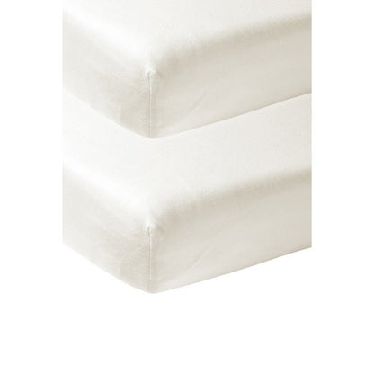 Pack 2 Sábanas bajeras de punto cuna Meyco Baby
