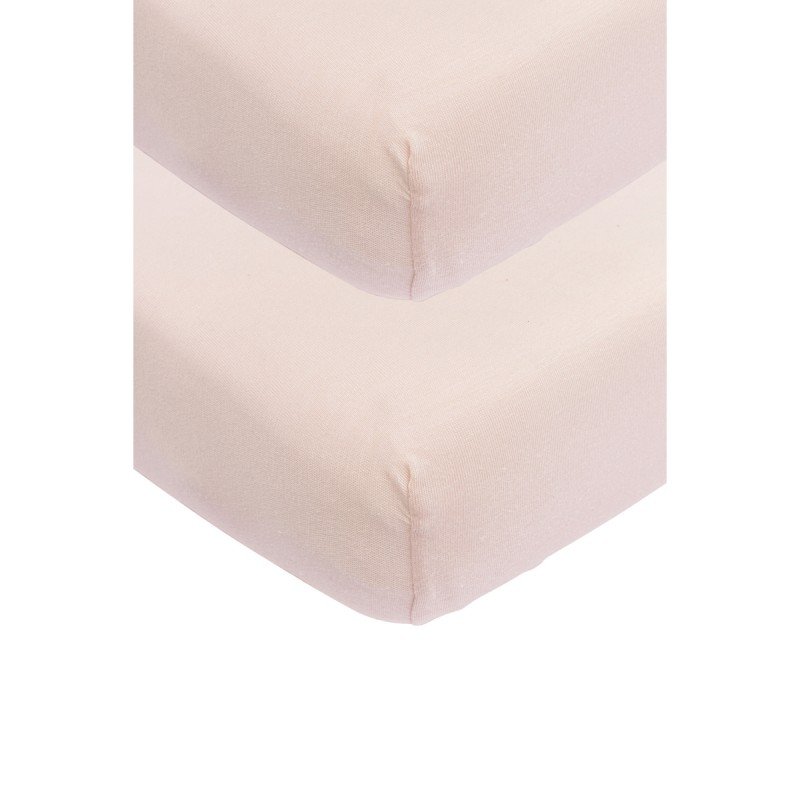 Pack 2 Sábanas bajeras de punto cuna Meyco Baby