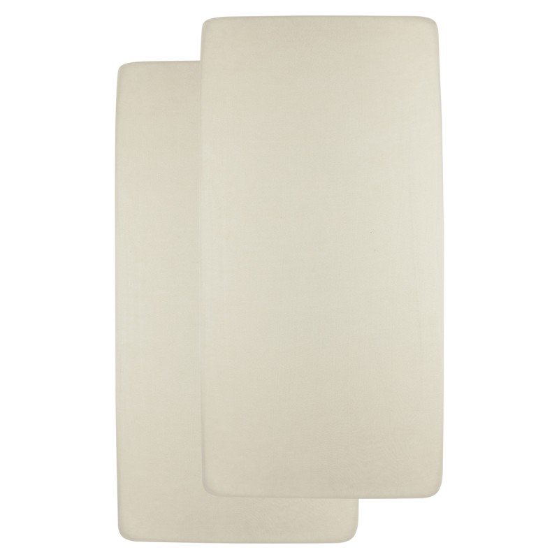 Pack 2 Sábanas bajeras de punto cuna Meyco Baby