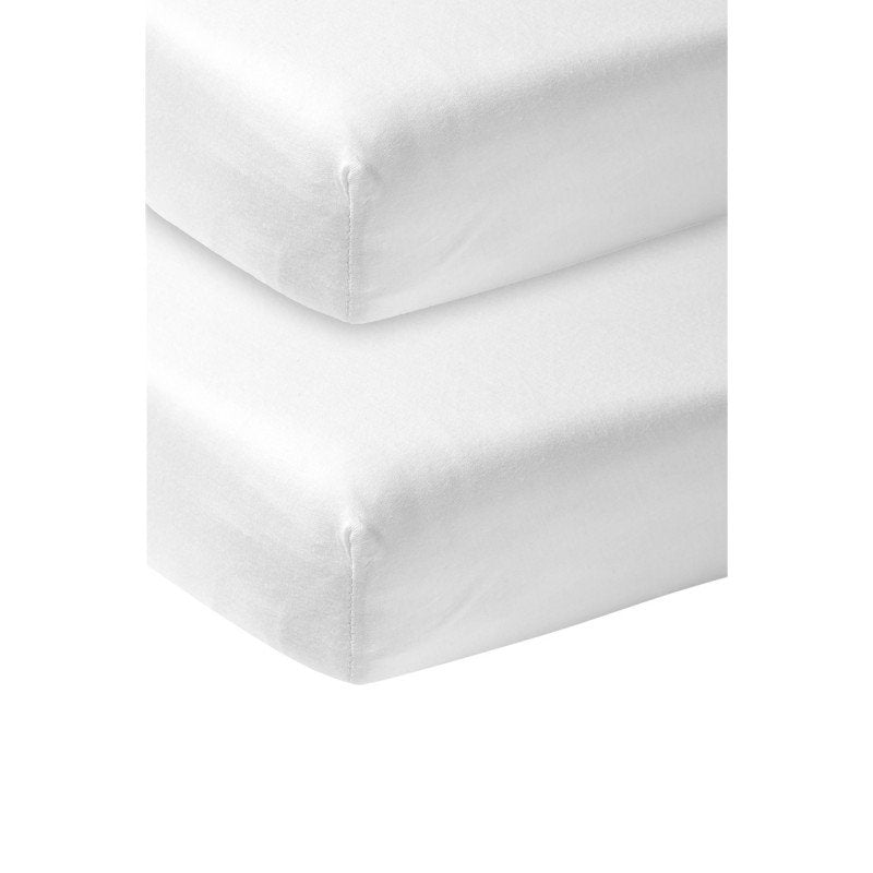 Pack 2 Sábanas bajeras de punto cuna Meyco Baby