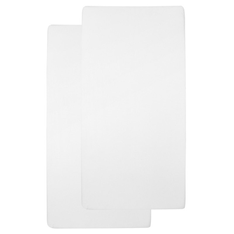 Pack 2 Sábanas bajeras de punto cuna Meyco Baby