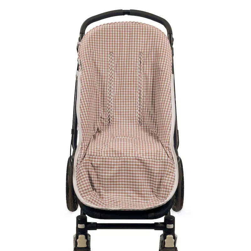 Saco Silla Entretiempo Praline Vichy/rayas Moka