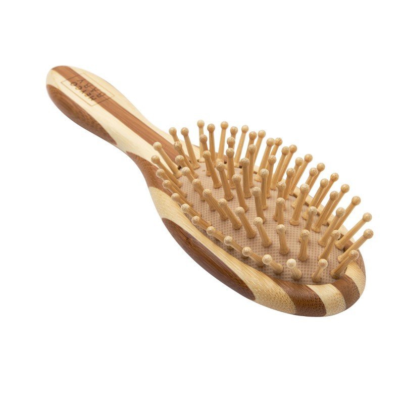 SET 3PCS.CEPILLO-PEINE BAMBÚ MEYCOBABY