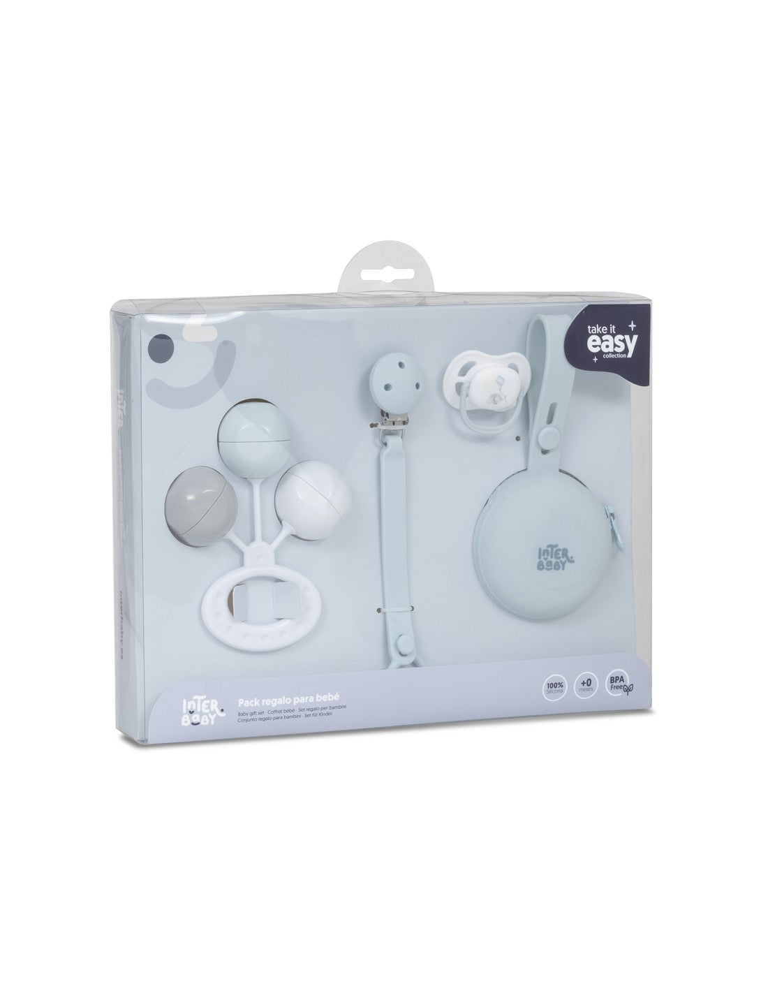 Set de Silicona Infantil para Bebé (4 Piezas) – Pack de Dentición e Higiene Interbaby