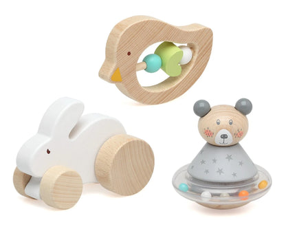 Set de madera de juguetes para bebé de Kiokids