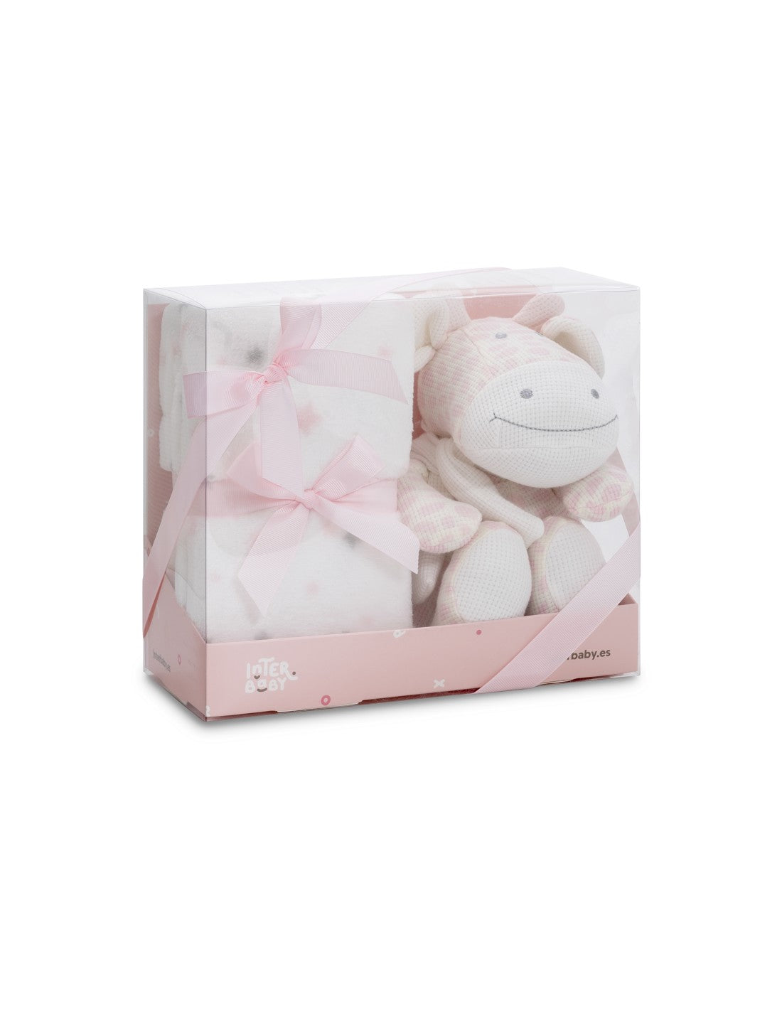 Set de Regalo Infantil: Peluche de Crochet Artesanal y Complemento de Interbaby
