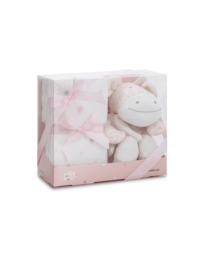 Set de Regalo Infantil: Peluche de Crochet Artesanal y Complemento de Interbaby