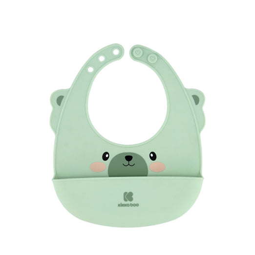 Babero de silicona Animalitos de Kikkaboo