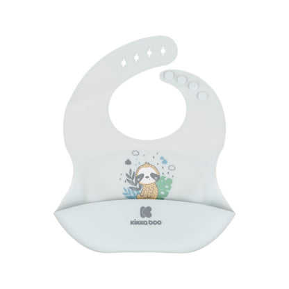 Babero de silicona Savanna Friends de Kikkaboo