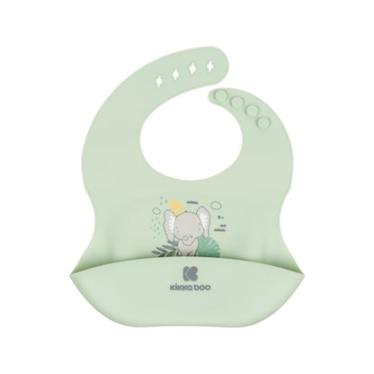 Babero de silicona Savanna Friends de Kikkaboo
