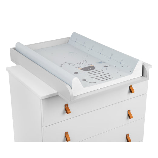 Cambiador suave de PVC 50x70cm Stripy Friends de Kikkaboo