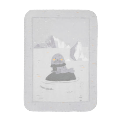 Manta de bebé super suave 80x110 cm Seally Me de Kikkaboo