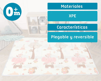 Tapete mantita plegable bosque otoñal  de Kiokids