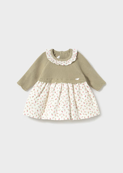 Vestido tricot combinado Mayoral 2805