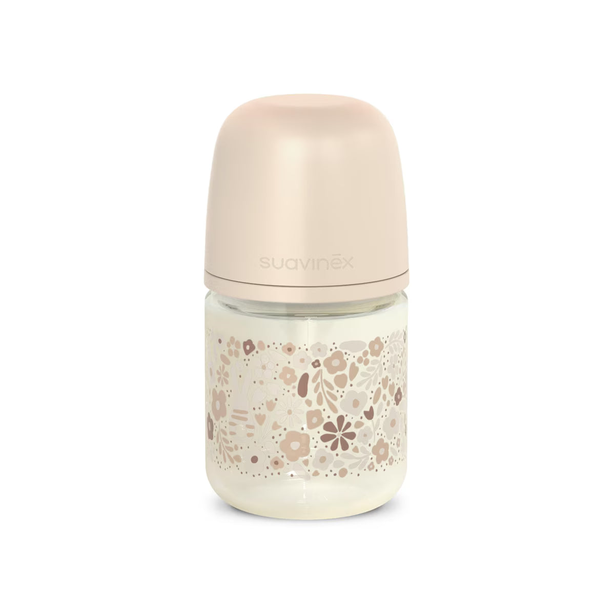 Biberón vidrio con tetina Fisiológica SX Pro Suavinex Wonderland 2.0 Flujo Lento 120ml