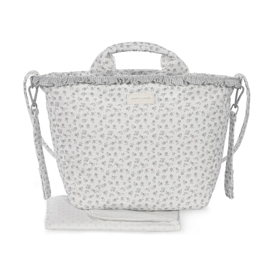 Bolso Canastilla Little Bloom Flowers de Walking Mum