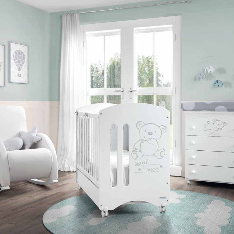 Cuna Sweet Bear Basic Blanco de Micuna
