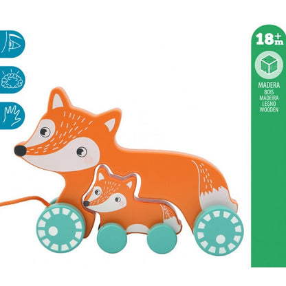 Arrastre De Madera Zorrito de Kiokids