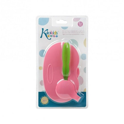 Cuenco Doble Con Cuchara de Kiokids