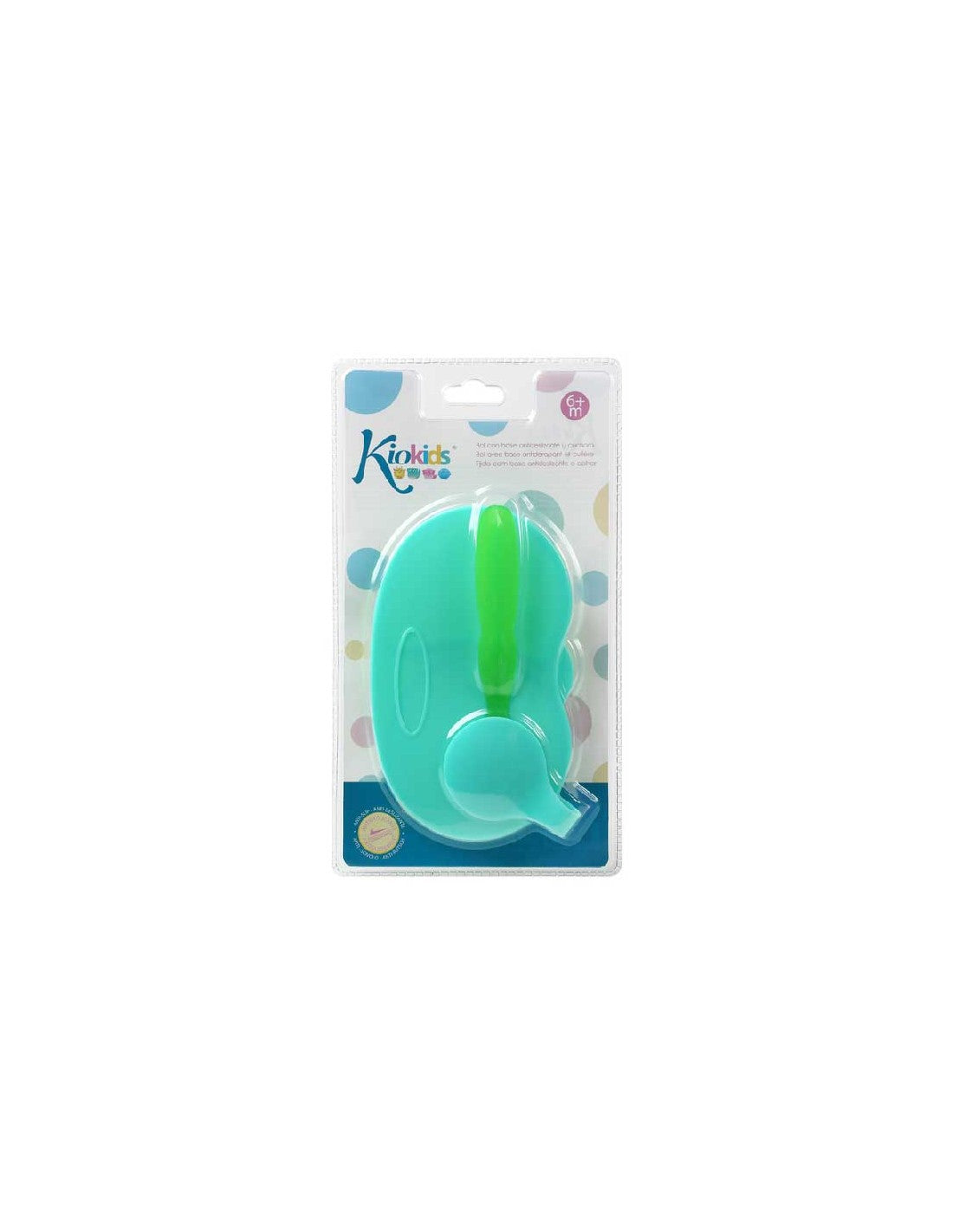 Cuenco Doble Con Cuchara de Kiokids