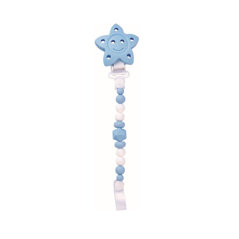 Cadena Portachupete Silicona Estrellita de Saro