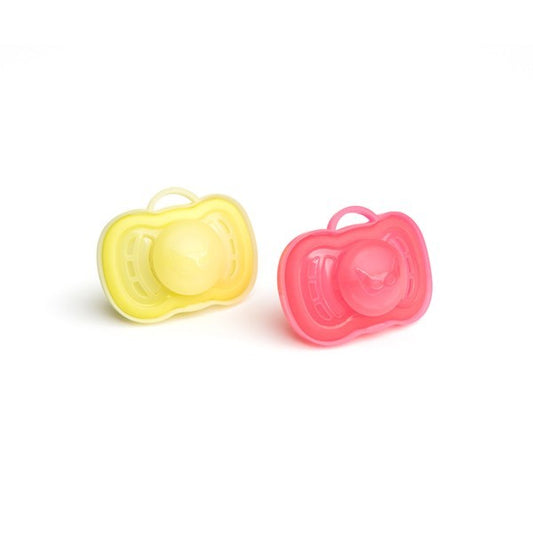 Chupete heroblity amarillo/rojo 0+ m