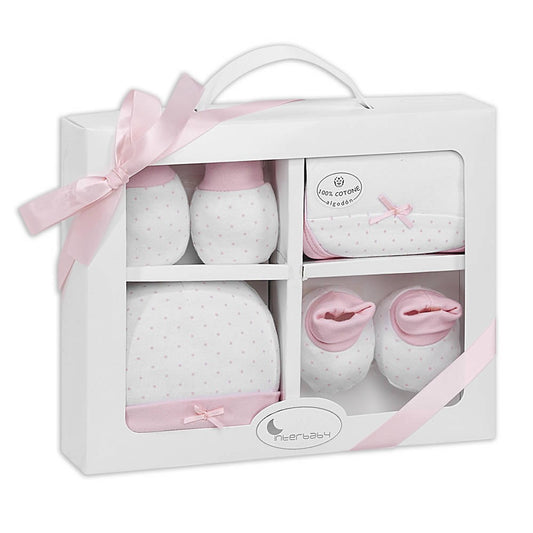 Set de regalo 4 piezas lunares T 0-6 de Interbaby