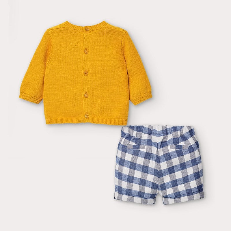 Conjunto Pantalón Corto Y Jersey Con Leotardo 2218 De Mayoral